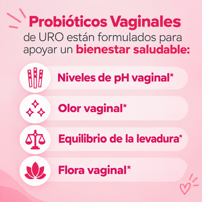 O Positiv URO: Probióticos + Prebióticos para tu pH