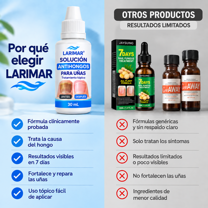 Larimar: Solución Tópica para Uñas Amarillentas