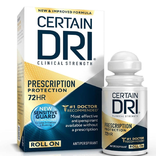Certain Dri Antitranspirante Recomendado por Dermatólogos
