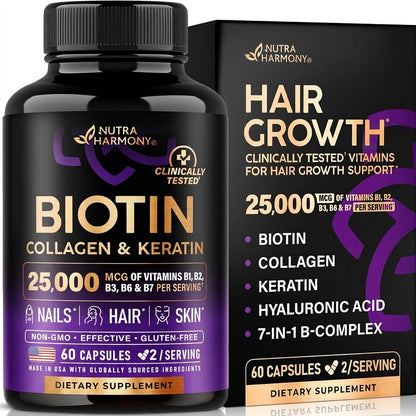 Nutra Harmony 4 en 1 para Cabello, Piel y Uñas