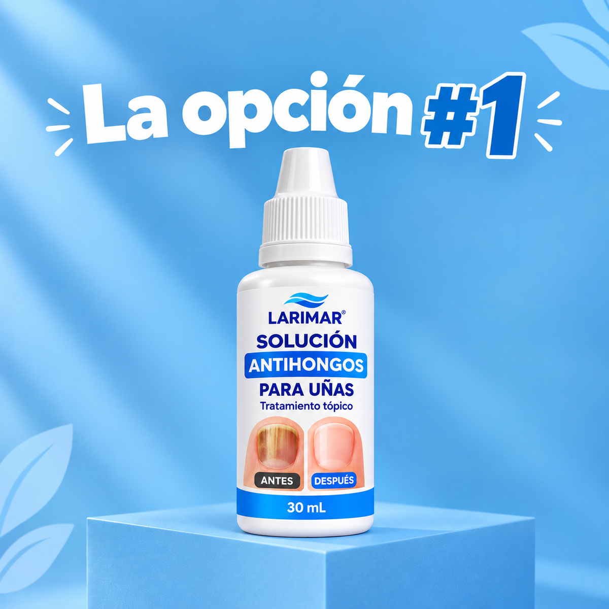 Larimar: Solución Tópica para Uñas Amarillentas